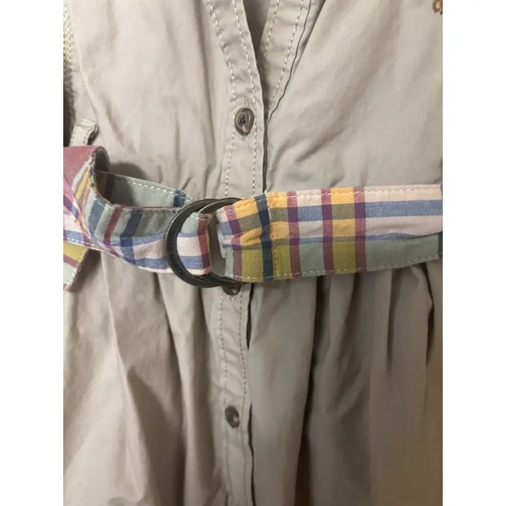 Ralph Lauren Khaki Belted Dress Size 18 Months